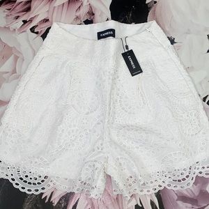 Express Hi Waisted Shorts